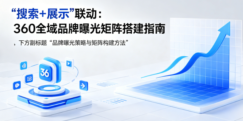 搜索+展示”联动：360全域品牌曝光
