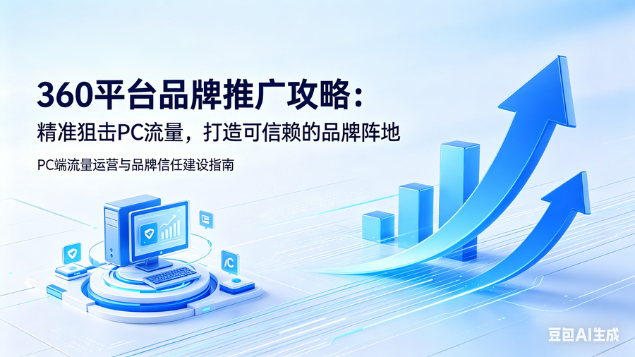 360平台做品牌推广的核心优势